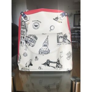 Girl's backpack with lovely printing